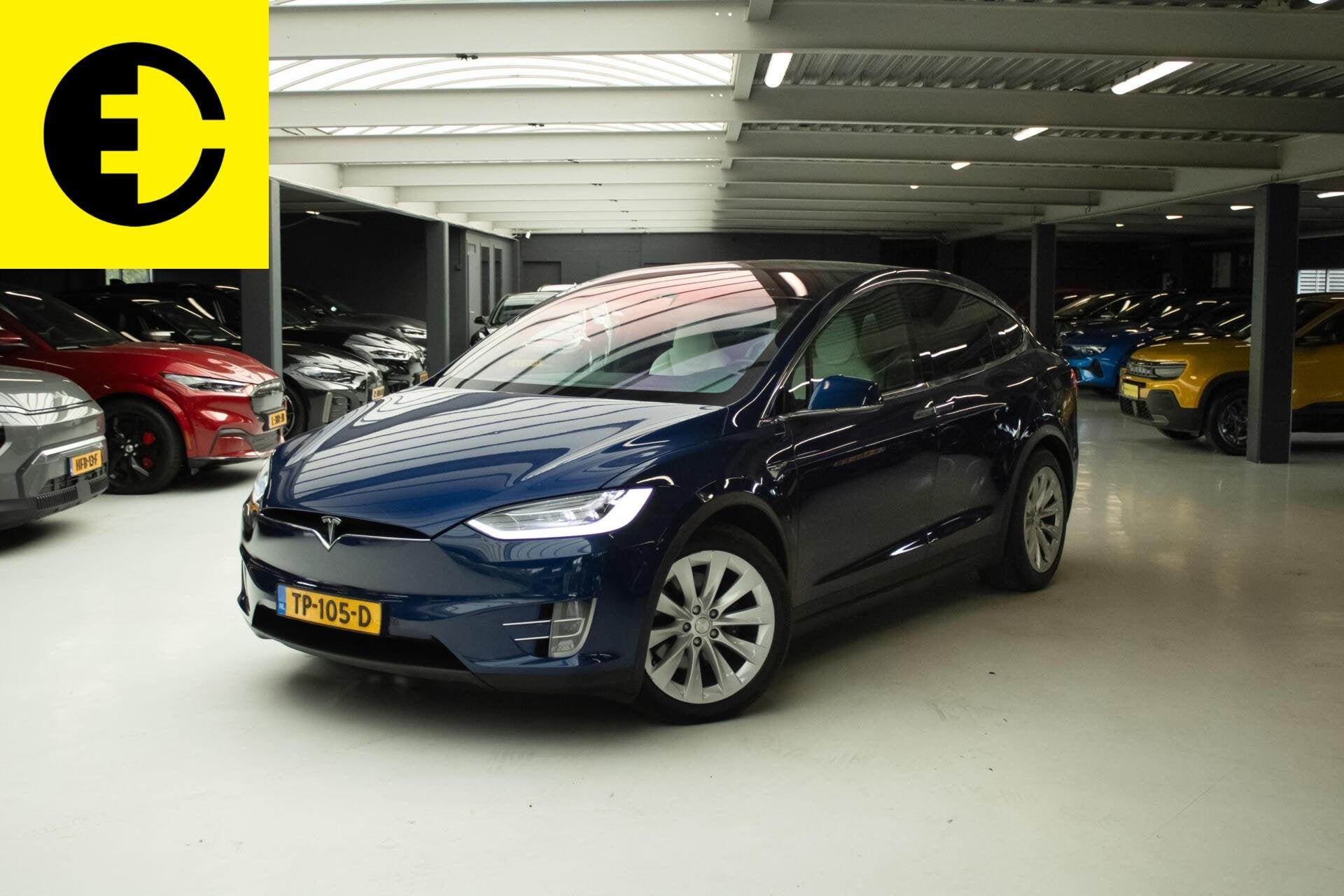 Tesla Model X 100D 6p. | FSD | Trekhaak | Wit leder | Incl.B, Auto's, Tesla, Model X, Gebruikt, 100 kWh, 2433 kg