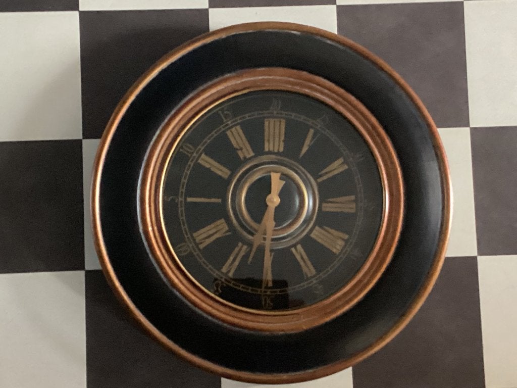 Wandklok, Huis en Inrichting, Ophalen of Verzenden, Zo goed als nieuw, Analoog, Wandklok