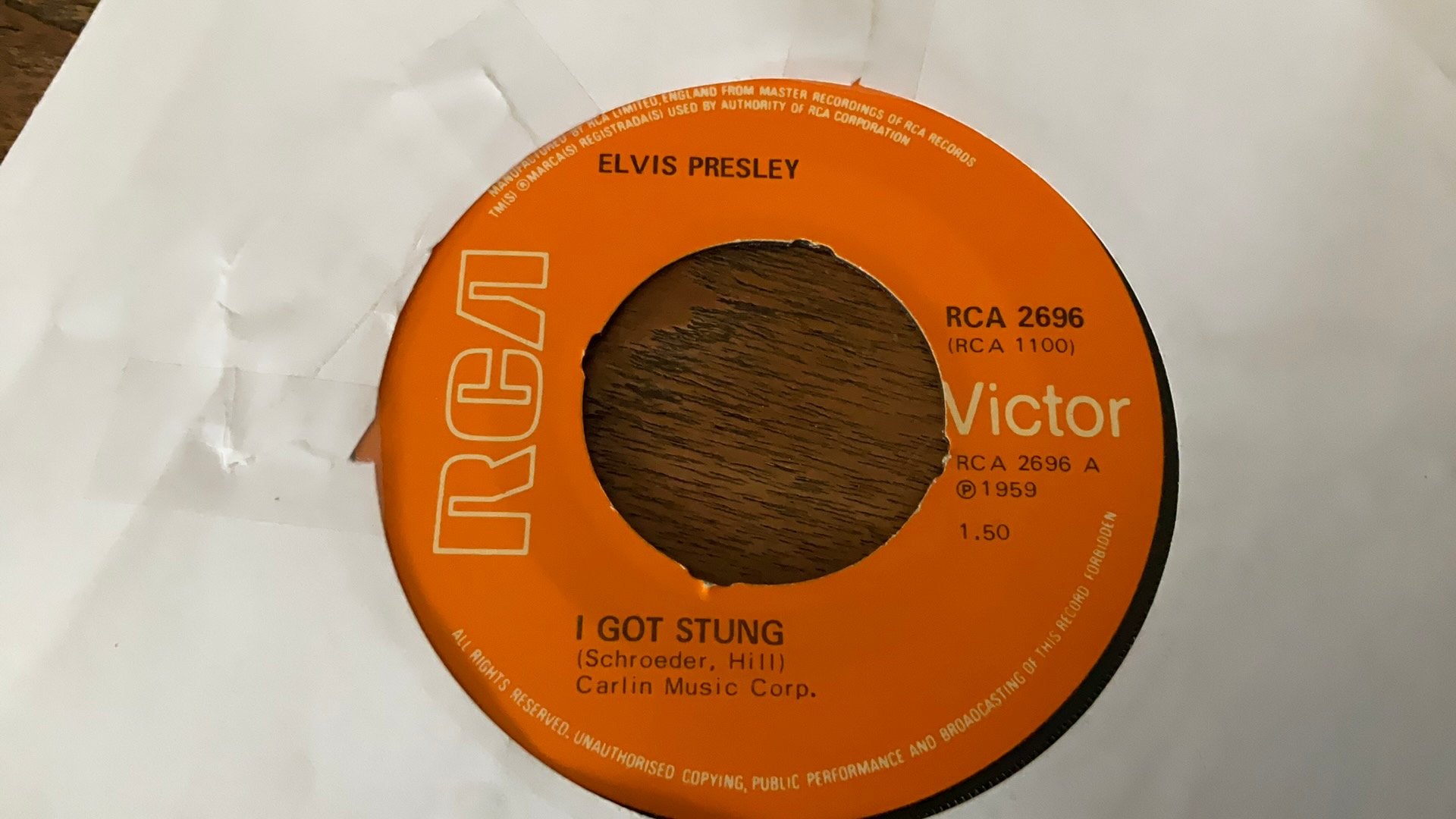 Elvis Presley. I got Stung, Ophalen of Verzenden, Zo goed als nieuw, Pop