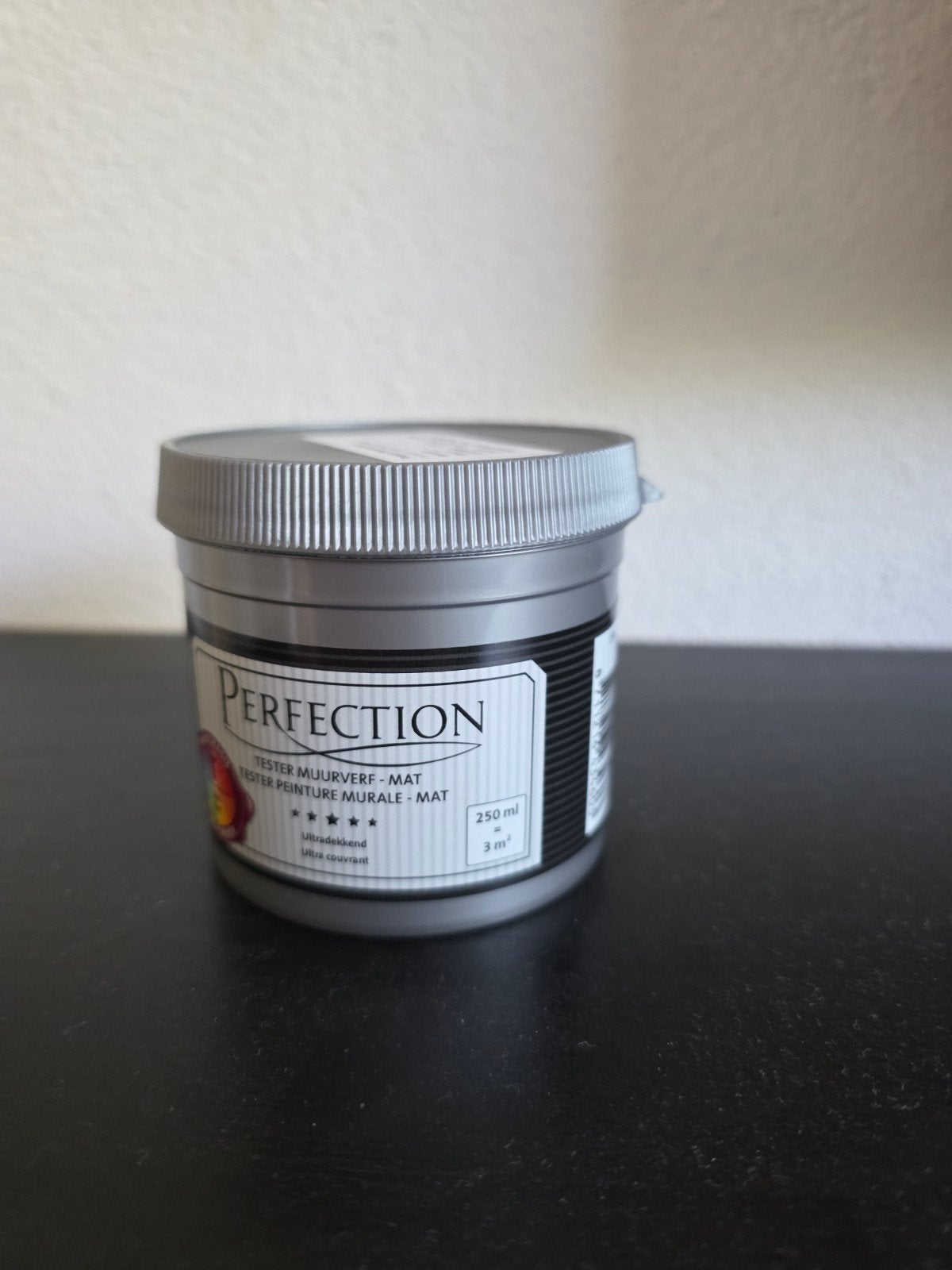 Groene muurverf tester - Perfection Genesis (250ml), Ophalen, Gebruikt, Verf, Minder dan 5 liter