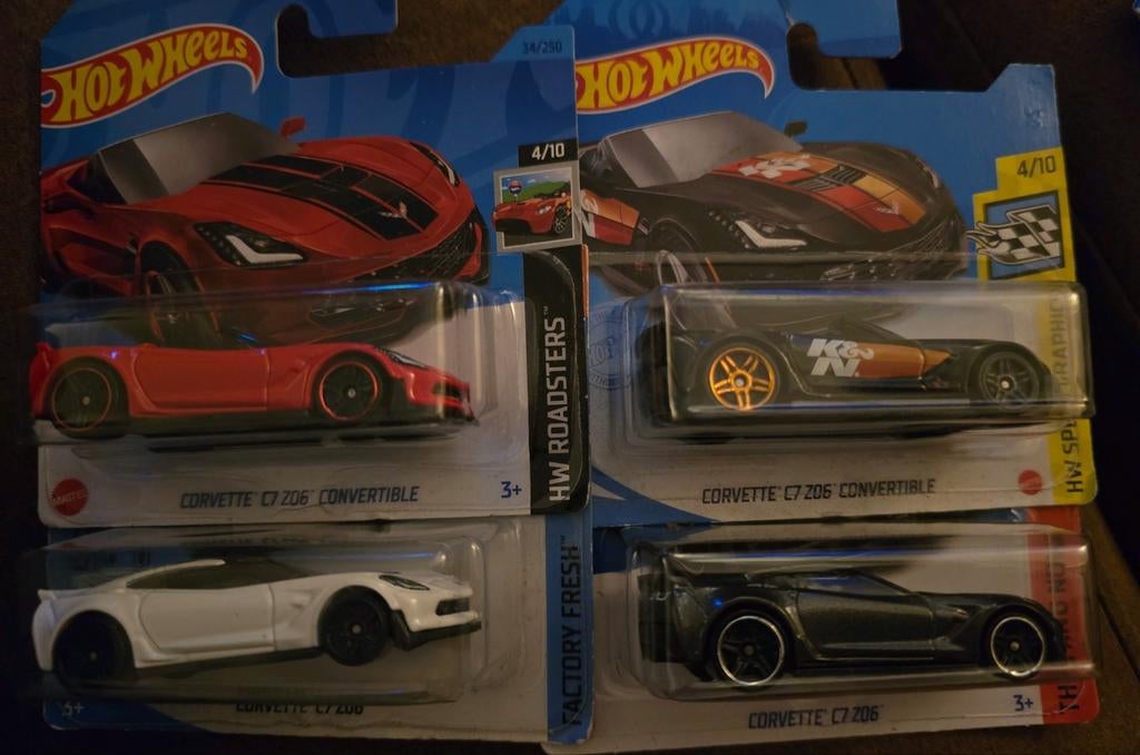 Corvette C7 ZO6 Hotwheels, Ophalen of Verzenden, Nieuw, Auto