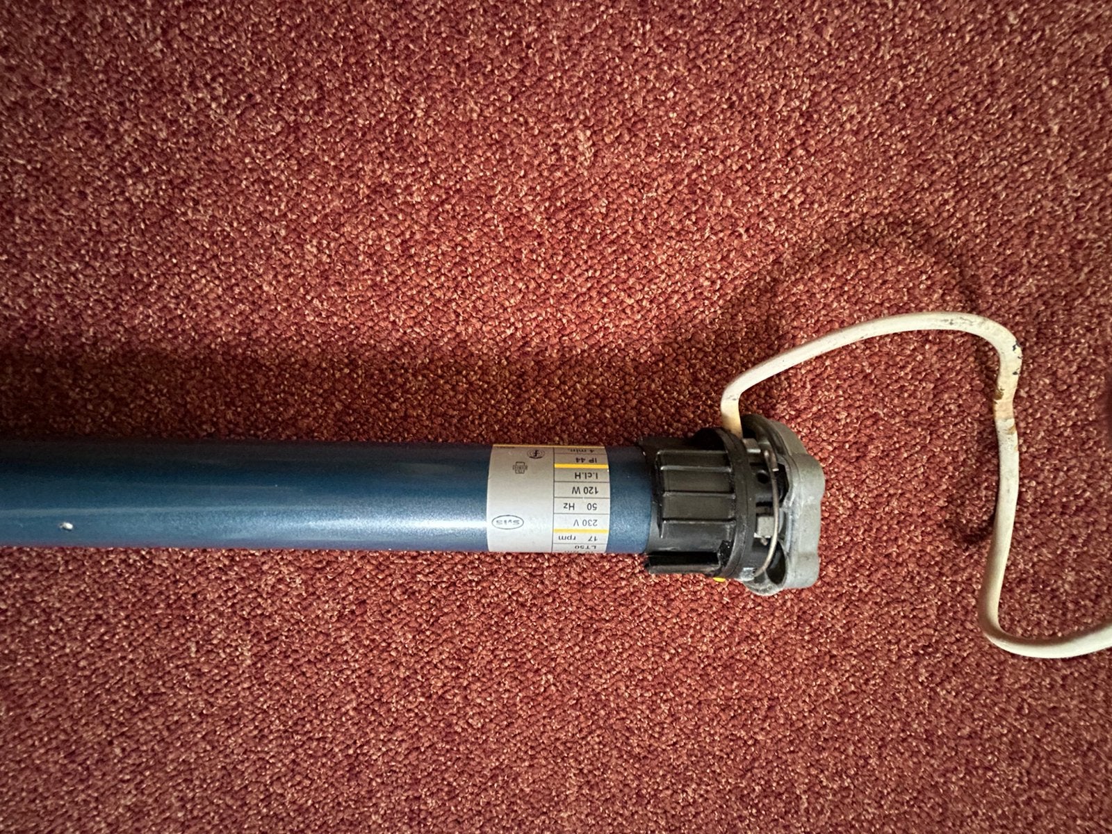 Somfy buismotor,  jet 10/17 LT50, Ophalen, Gebruikt, Minder dan 100 cm, Wit