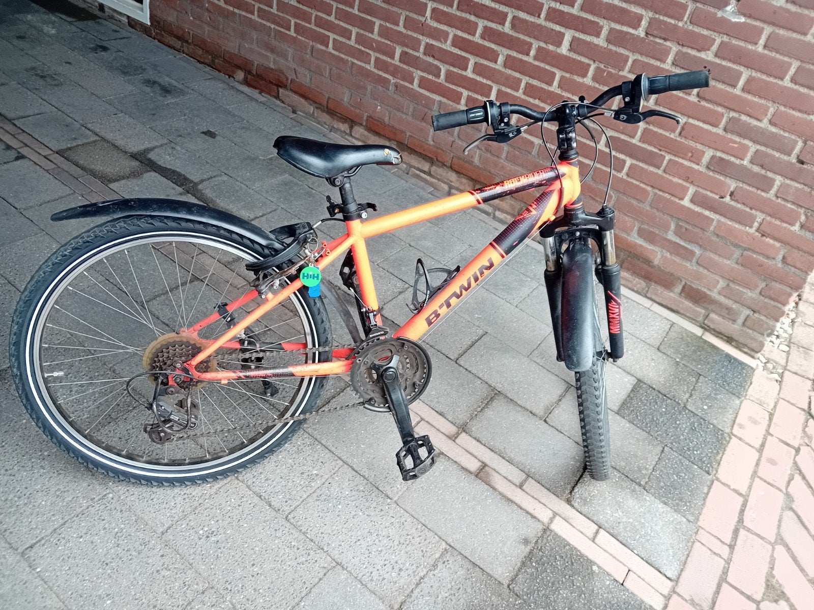 mountainbike 24 inch rockrider, Fietsen en Brommers, Fietsen | Mountainbikes en ATB, Ophalen, Gebruikt, Overige merken