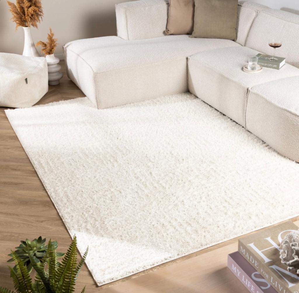 Nieuw vloerkleed 290x200cm, Huis en Inrichting, Stoffering | Tapijten en Kleden, Ophalen, 200 cm of meer, Crème, Rechthoekig