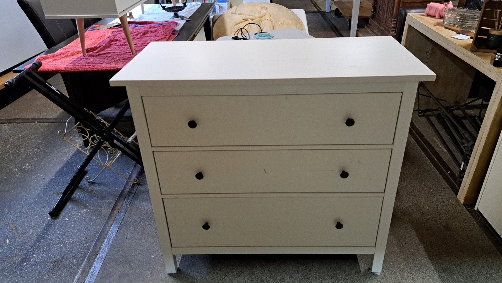 Commode met 3 kogellagerde laden - 108x50x95 cm, Huis en Inrichting, 3 of 4 laden, Ophalen, Gebruikt, Overige houtsoorten