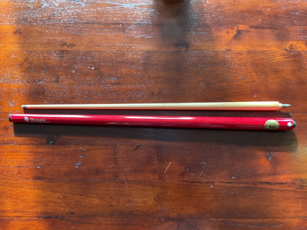 Snooker keu Olympia  Kort en licht, NIEUW, uitverkoop, Ophalen, Nieuw, Keu of Ballen