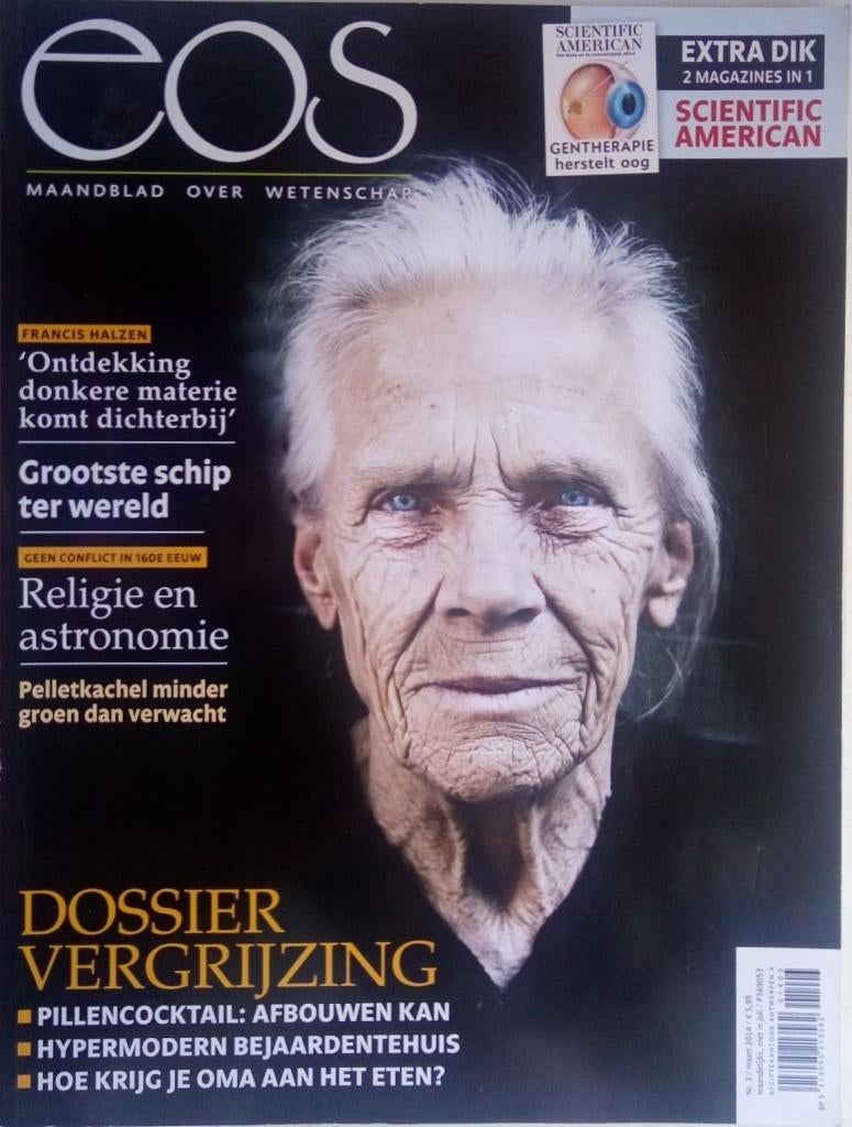 EOS uitgave maart 2014, Boeken, Tijdschriften en Kranten, Verzenden, Zo goed als nieuw, Wetenschap en Natuur