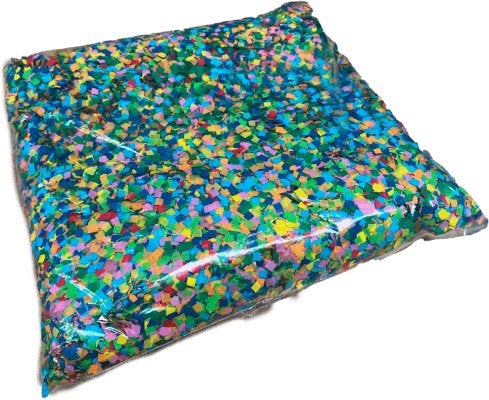TCM FX Confetti Raindrops 6x6mm Multicolor 1kg, Geluidgestuurd, ., Overige typen, Nieuw