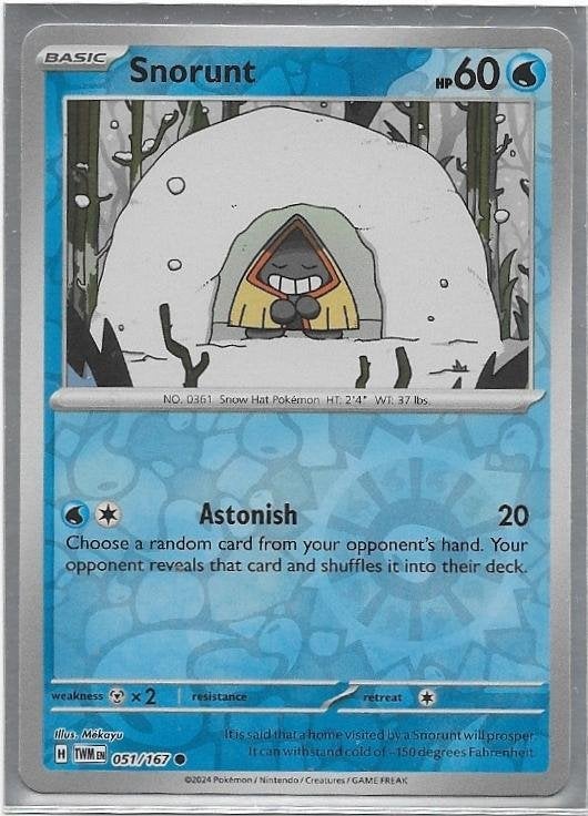 Twilight Masquerade,  Snorunt [reverse] 51/167, Verzenden, Nieuw, Losse kaart