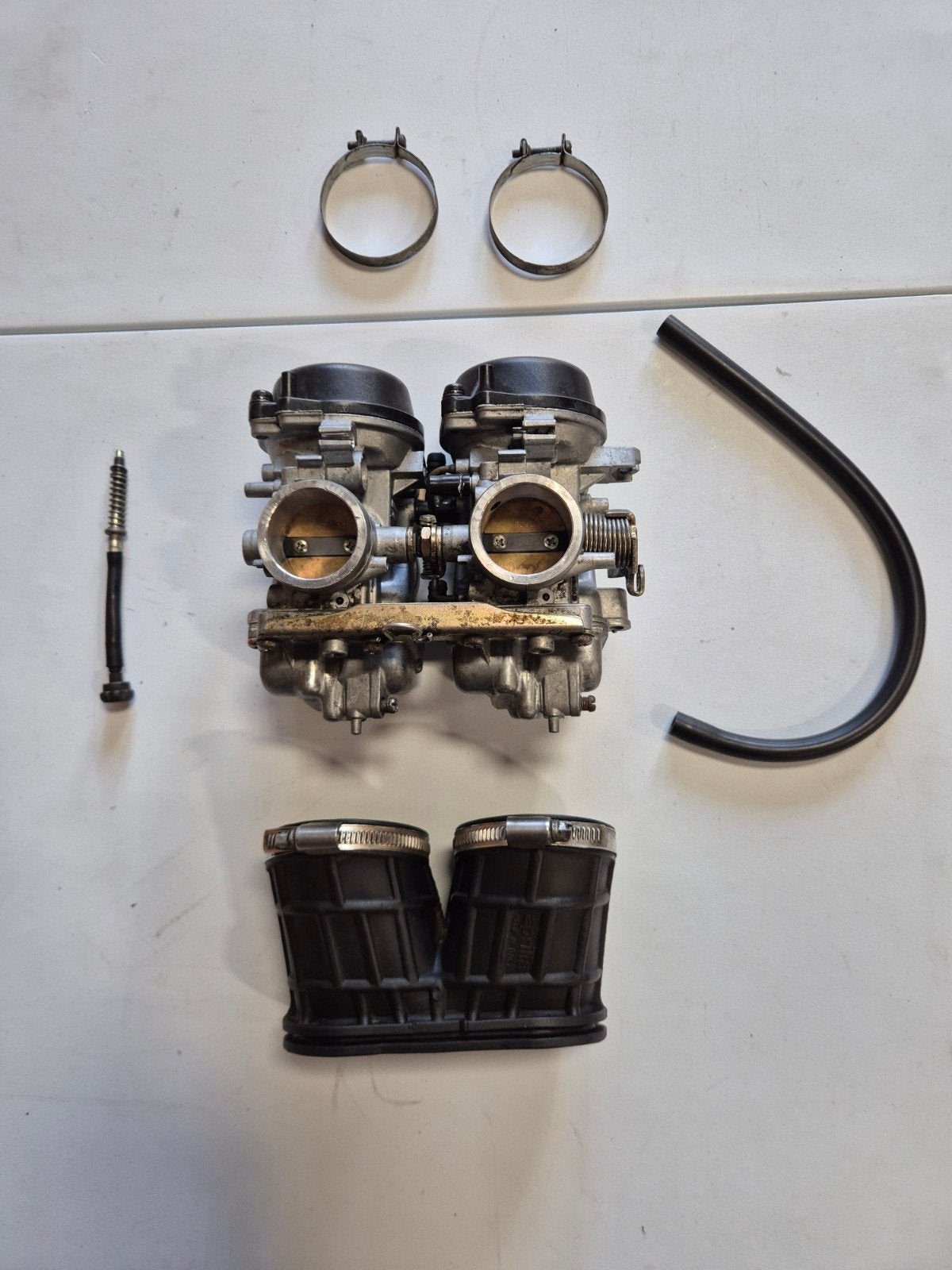 Mikuni carburateurs Aprilia Pegaso 650, Motoren, Ophalen, Gebruikt