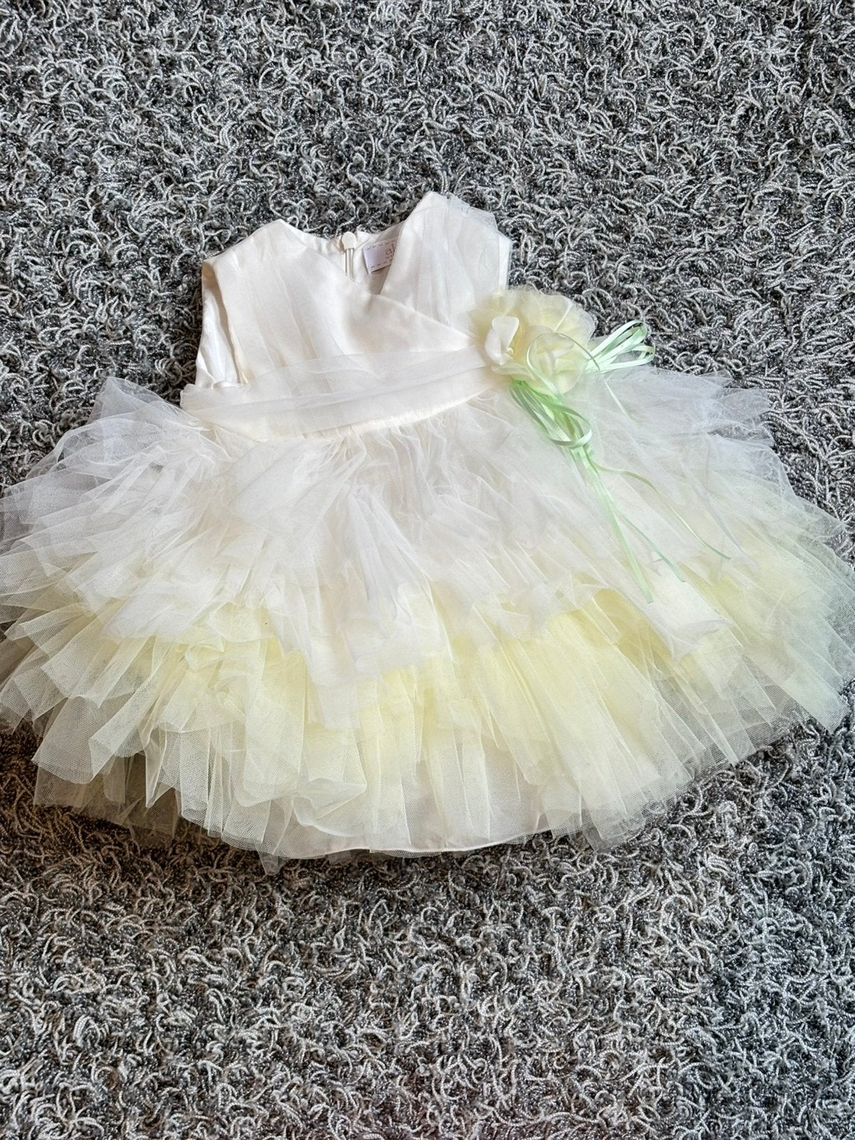 Aletta petticoat jurkje 68, Kinderen en Baby's, Babykleding | Maat 68, Ophalen of Verzenden, Zo goed als nieuw, Meisje, Jurkje of Rokje