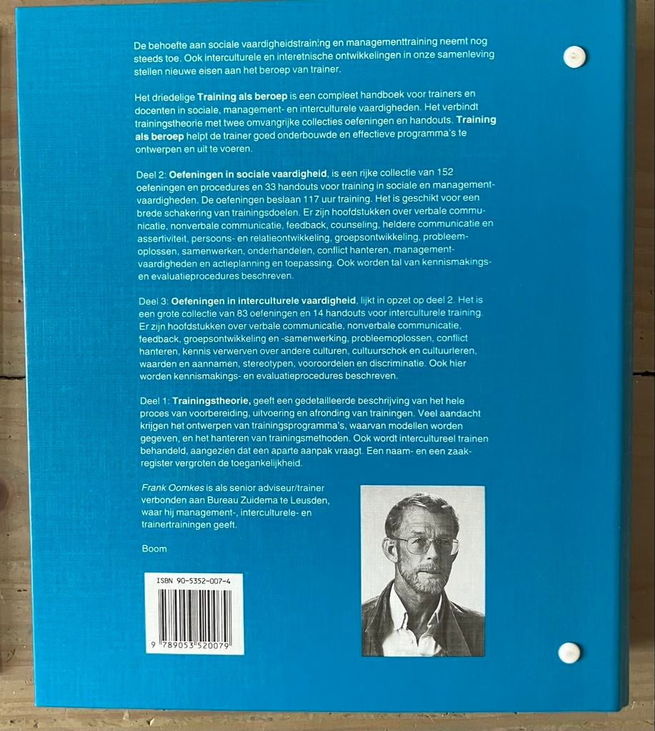 Training Als Beroep - Frank R. Oomkes -  (4 boeken), Boeken, Ophalen of Verzenden, Gamma, Zo goed als nieuw, HBO