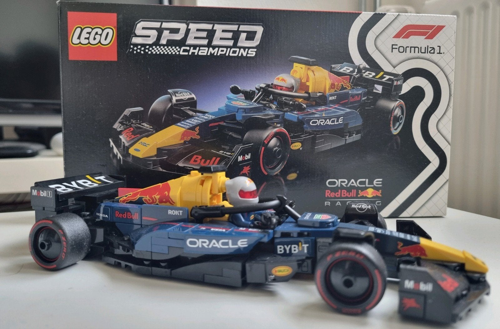Lego Speed Champions Red Bull Racing RB18 Formule 1, Compleet, Lego, Zo goed als nieuw, Complete set
