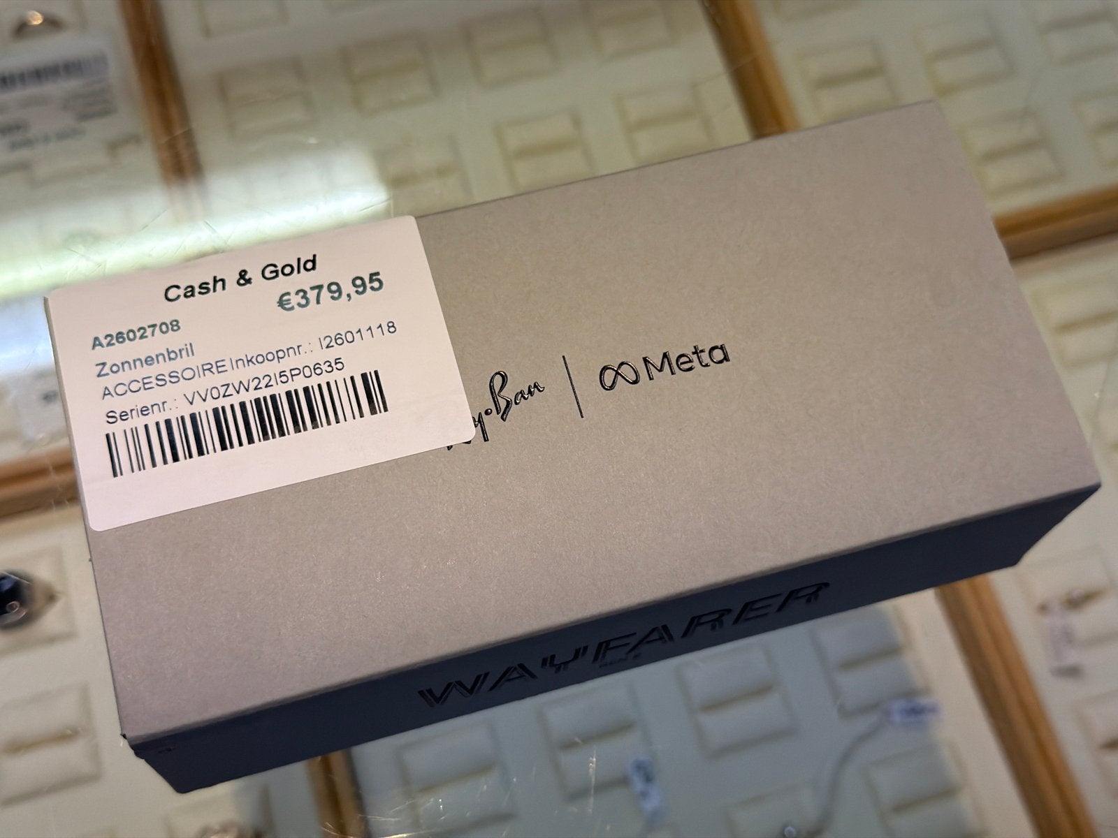 Ray-Ban Meta Wayfarer Gen 2 Zonnebril - Nieuw in doos, VR-bril, Nieuw, Ophalen of Verzenden, Meta