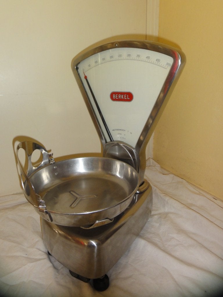 Antieke weegschaal Berkel 1962, 8094, tot 1kg, Ophalen