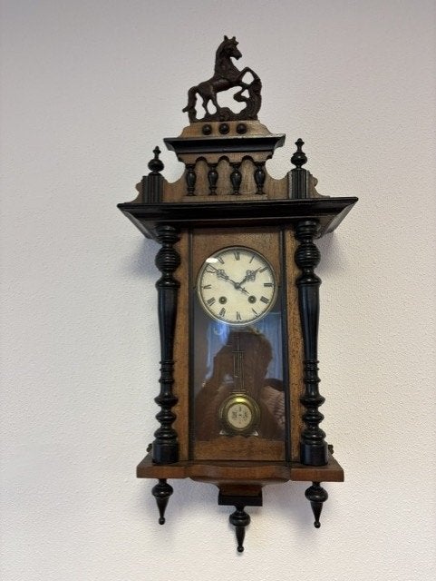 paardjesklok vintage, Ophalen of Verzenden