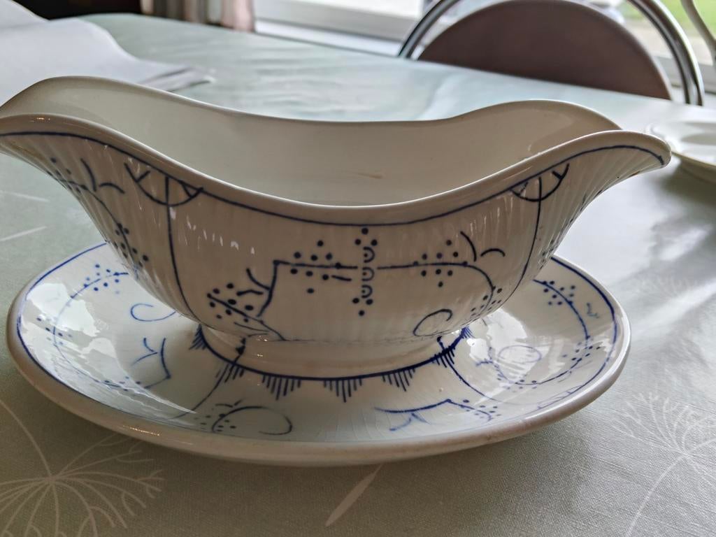 Keramieke antieke juskom Boch, Antiek en Kunst, Antiek | Servies los, Ophalen
