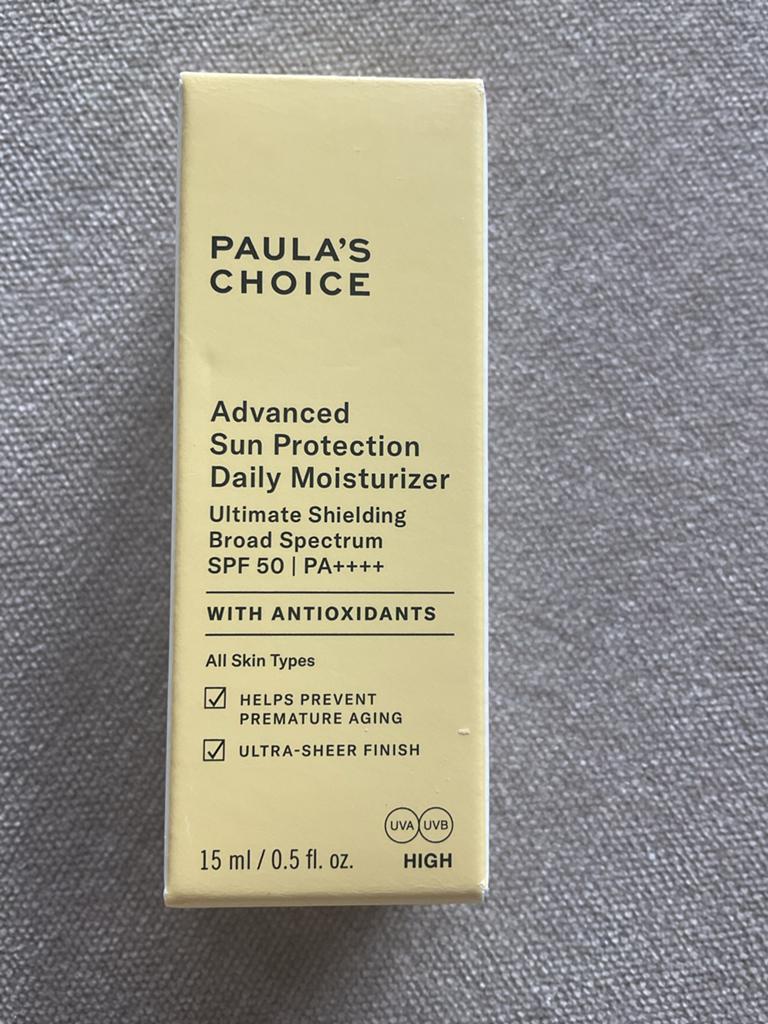 Paula's Choice Advanced Sun Protection Daily Moisturizer, Ophalen of Verzenden, Nieuw, Gehele gezicht, Verzorging