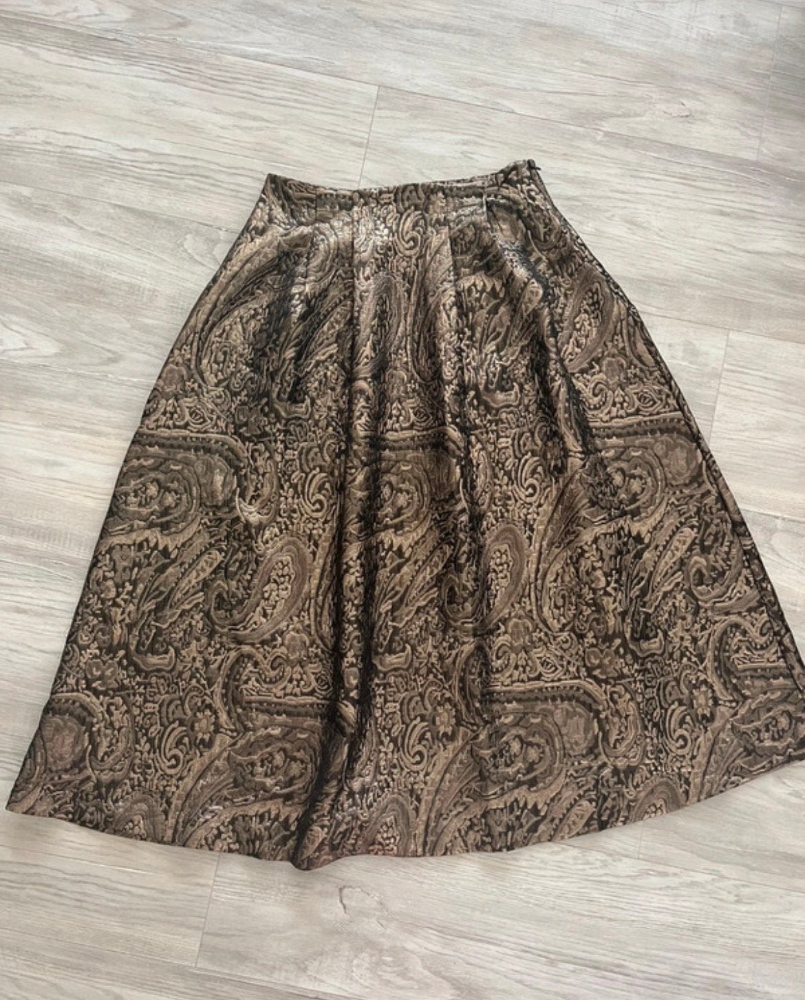 H&m jacquard brokaat A lijn rok maat 40, Maat 38/40 (M), Meerkleurig, Ophalen of Verzenden, Zo goed als nieuw