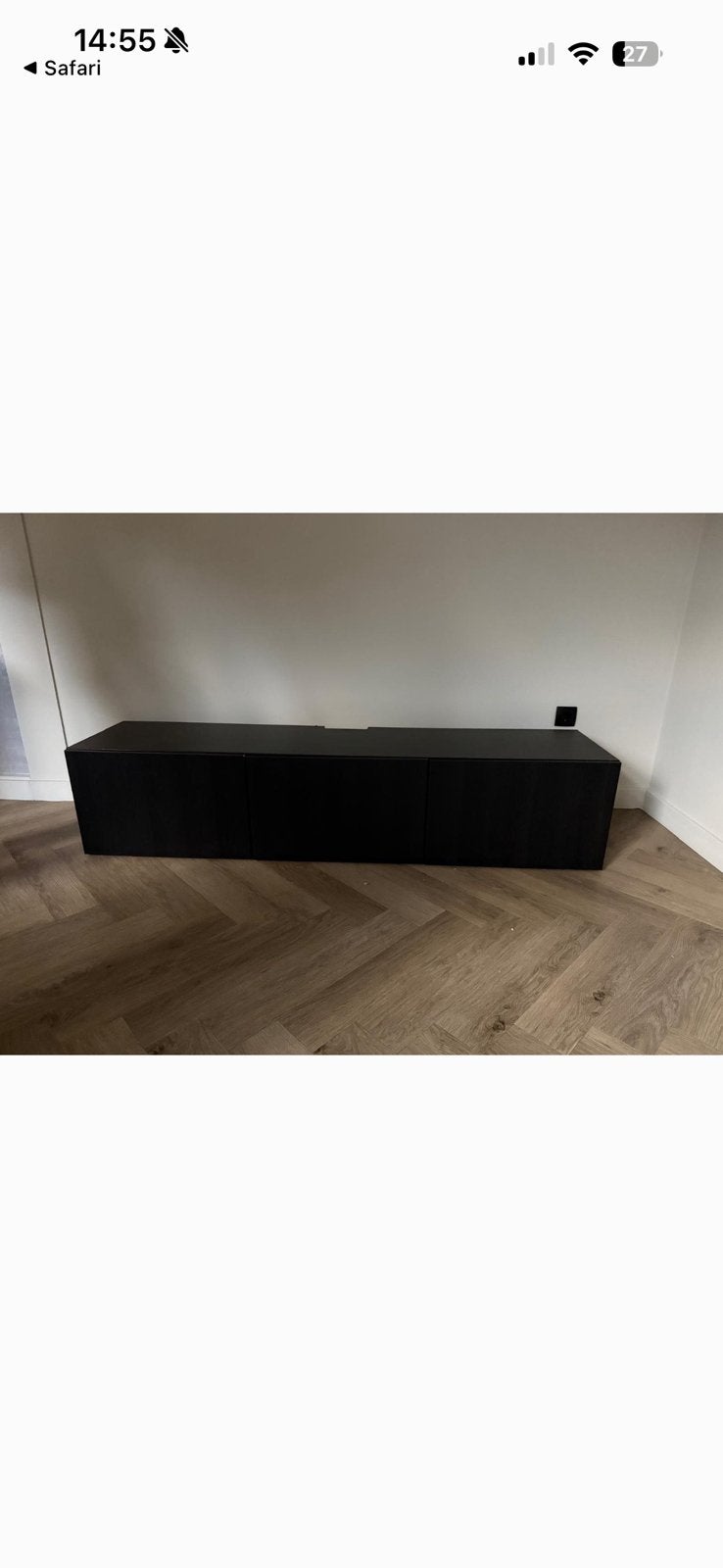 Tv meubel, Ophalen, Gebruikt, 150 tot 200 cm, Minder dan 100 cm