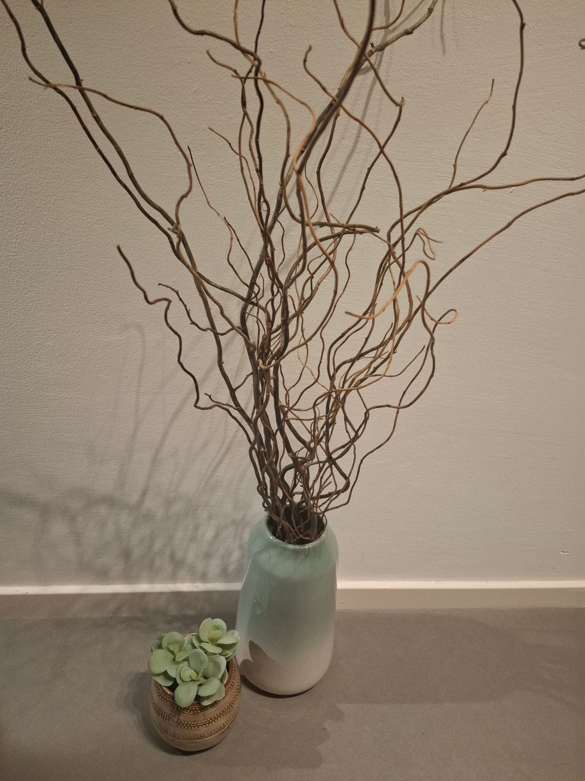 Pot vaas pot, Overige kleuren, Ophalen of Verzenden, Minder dan 50 cm, Glas