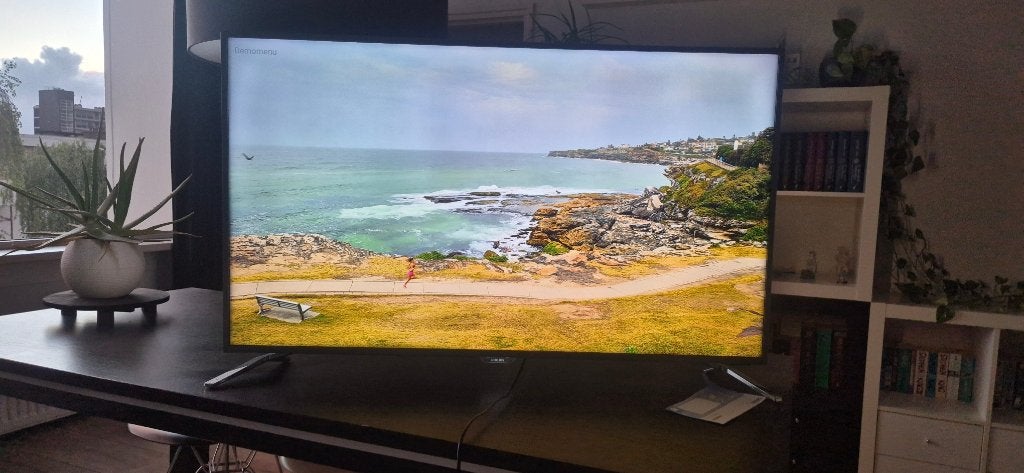 Philips 49PUS6501 Zilver met ambilight, Ophalen, Philips, Gebruikt, 100 Hz