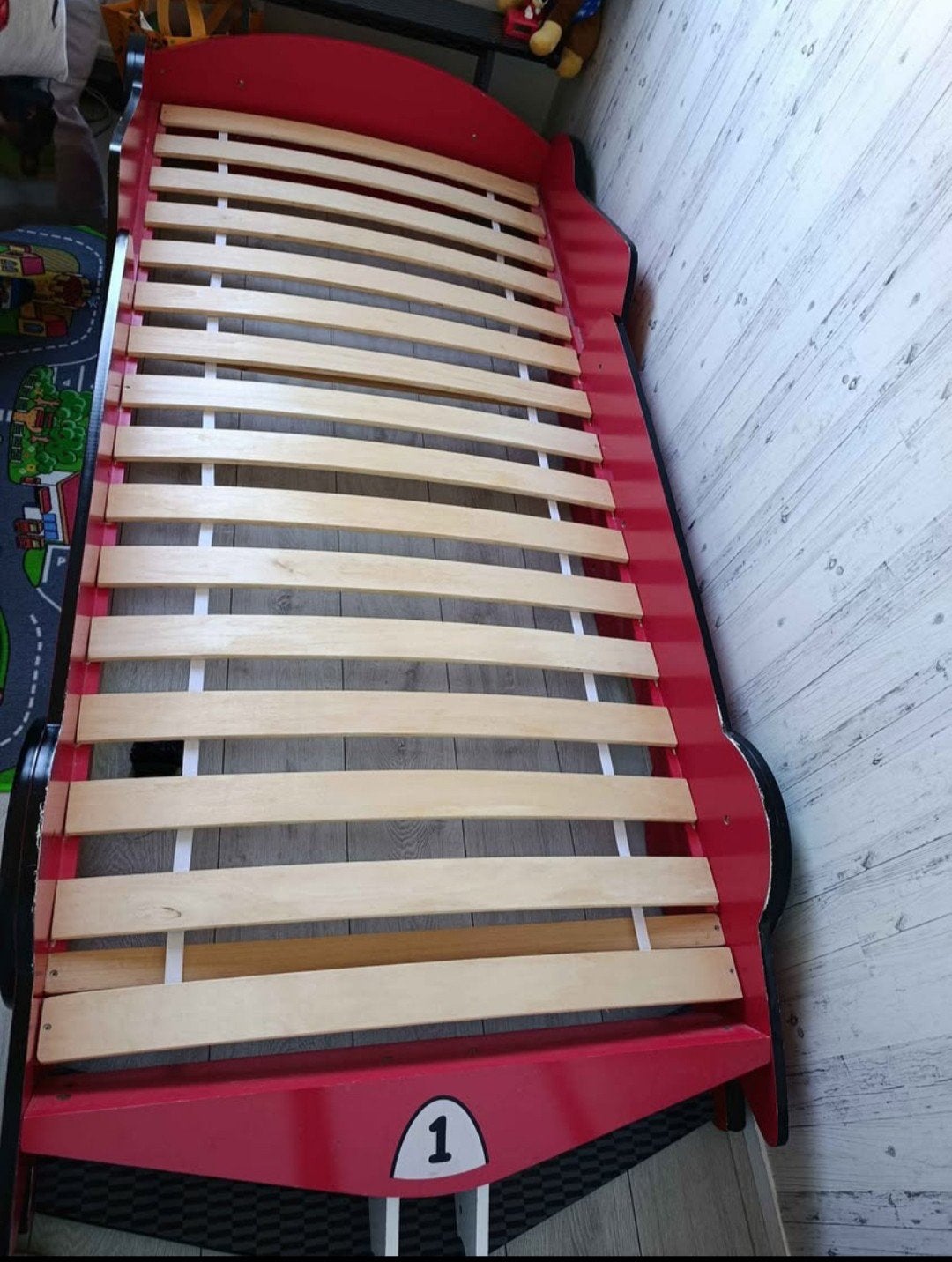 Complete kinderkamer: bed, bureau, stoel, kledingkast, kast, Kinderen en Baby's, Ophalen
