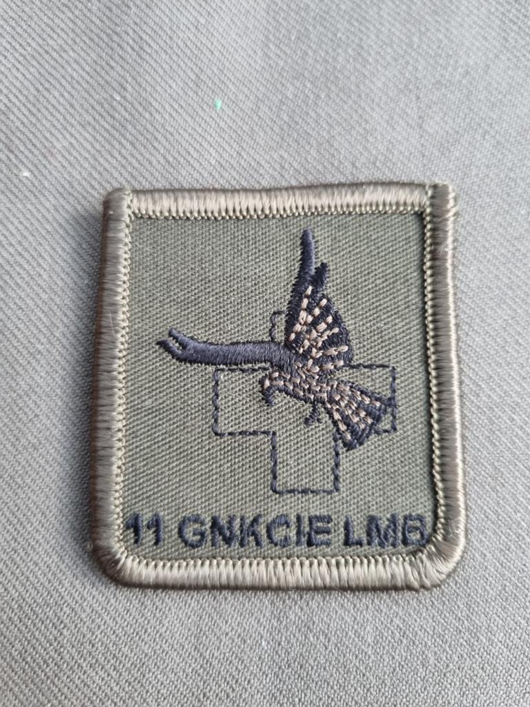 Borstpatch 11 GNKCIE LMB, Ophalen of Verzenden, Landmacht, Nederland, Embleem of Badge