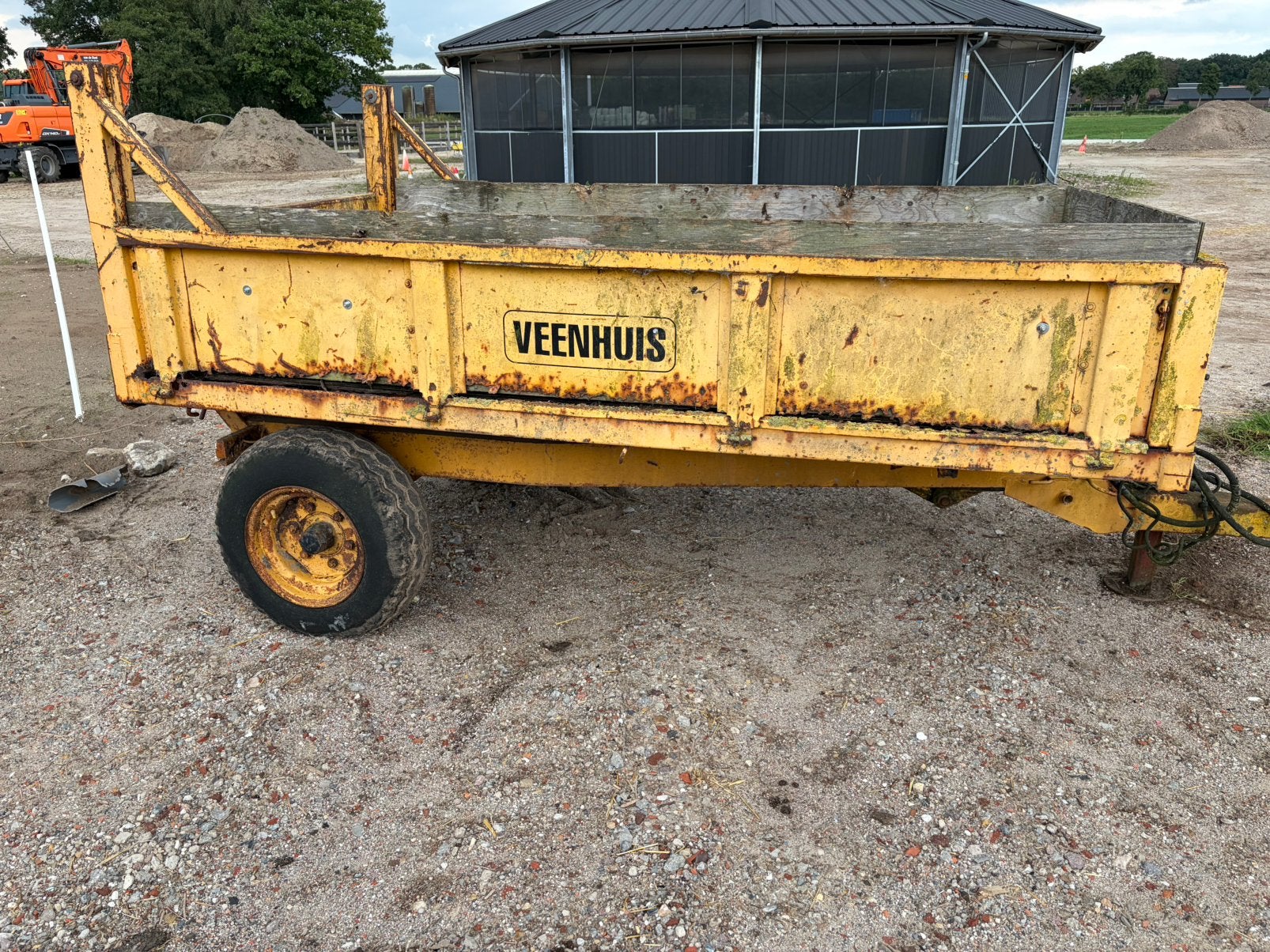 Veenhuis hydraulische kipper met kenteken - Opknapper, Ophalen, Transport