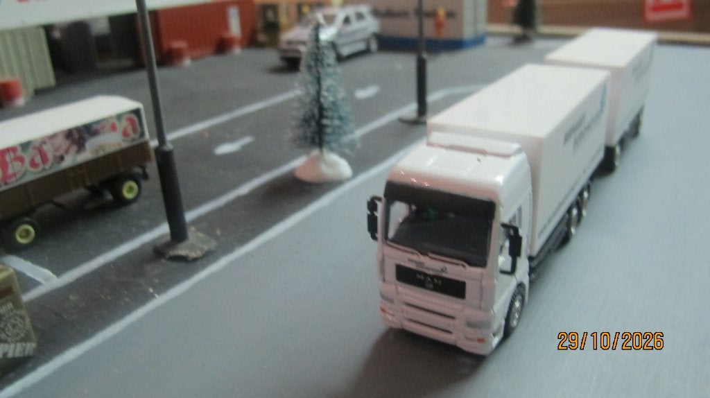 Div.Modellen Promotoys en Matchbox schaal 1:87 Z.G.A.N., Ophalen of Verzenden, Zo goed als nieuw, Bus of Vrachtwagen, Matchbox