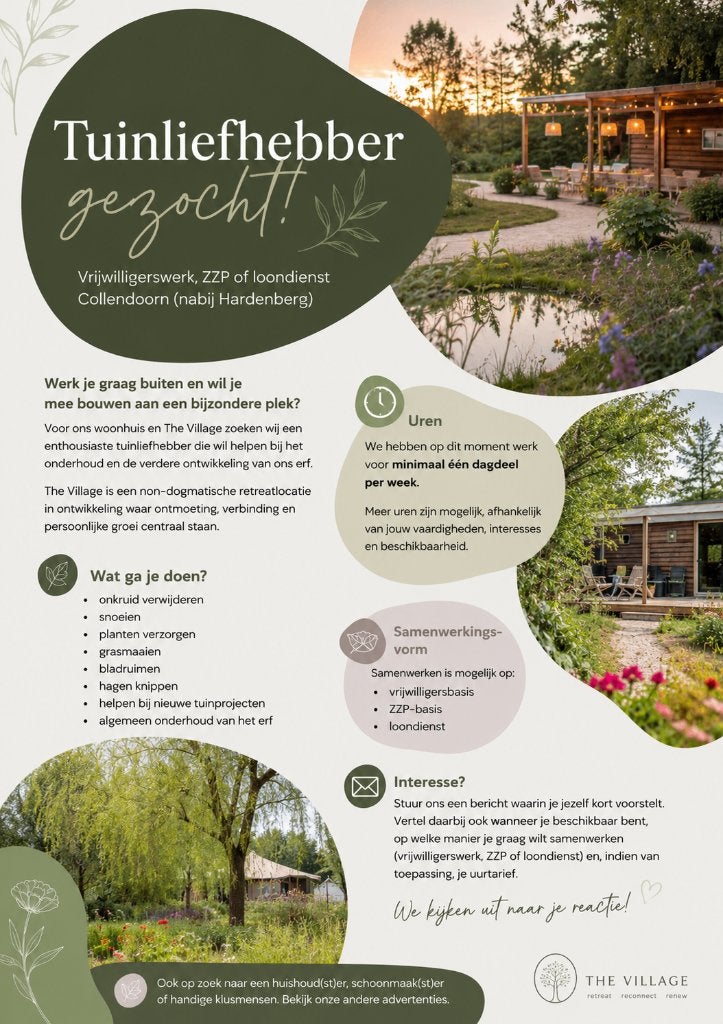 Tuinman / vrouw gezocht | Hardenberg, Vacatures, Vacatures | Overige Vacatures, Overige niveaus, Starter, Freelance of Uitzendbasis