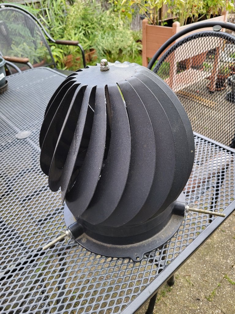 Colt Rotorvent Ultralite Roterende Schoorsteenkap Trekkap, Ophalen, Zo goed als nieuw, Inbouw, Overige soorten