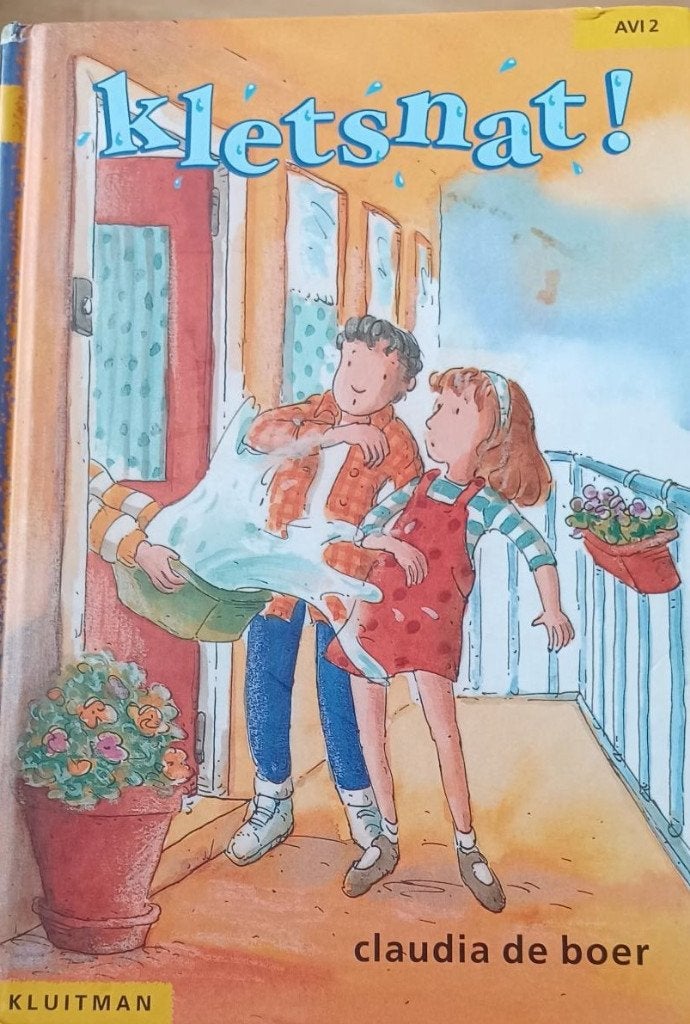 Boek - Kletsnat ! AVI - 2 - Als nieuw, Ophalen of Verzenden, Zo goed als nieuw, Claudia de Boer, Fictie algemeen