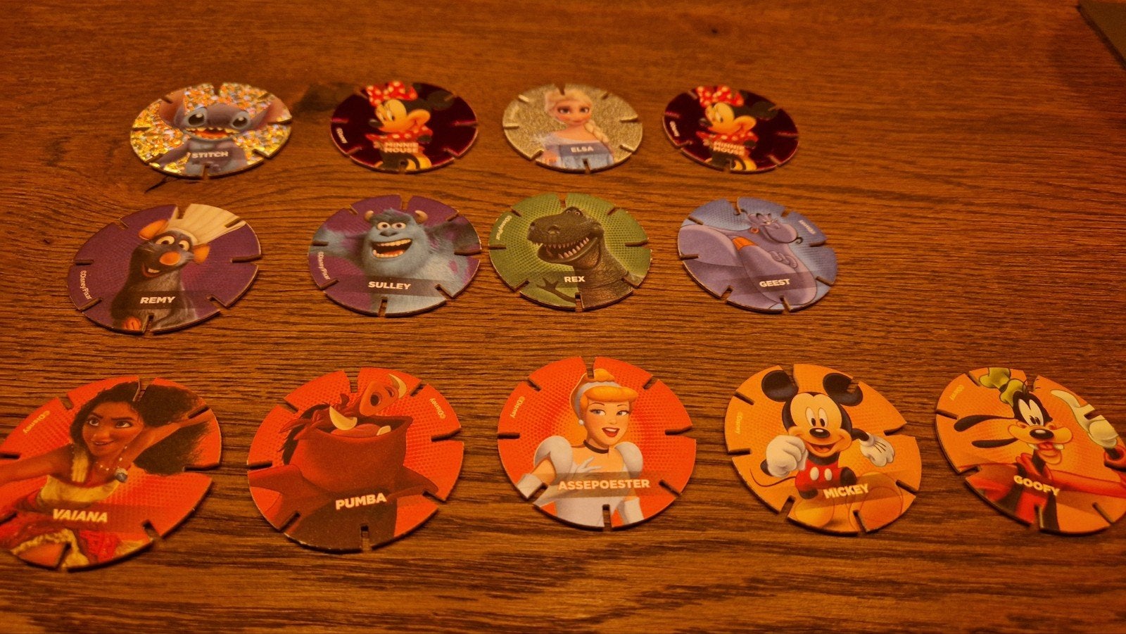 disney diskeyz (13 stuks), Ophalen, Overige figuren, Nieuw, Overige typen