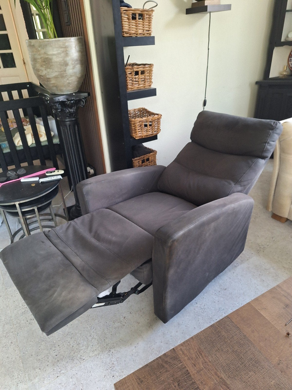 Gratis relaxfauteuil - Ideaal voor studentenkamer/huis, Gebruikt, Ophalen of Verzenden, Comfortabel, Eén