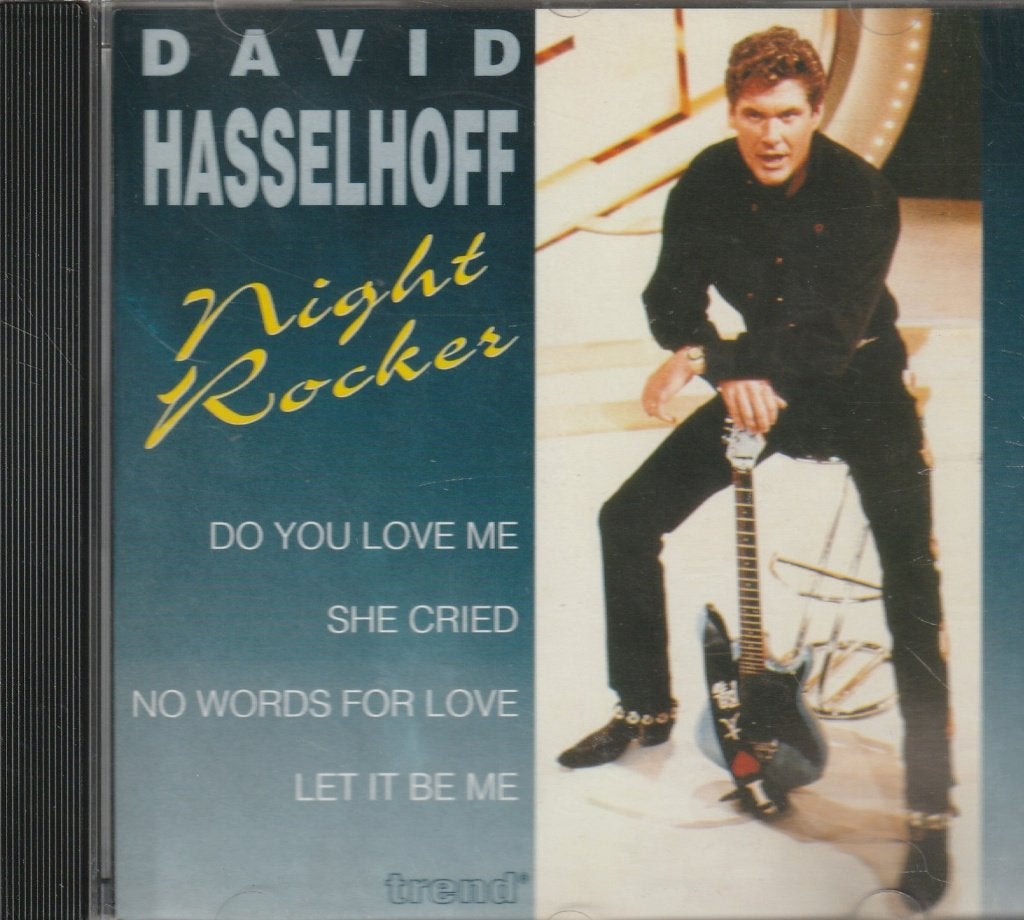 David Hasselhoff  Nightrider  Night Rocker, Cd's en Dvd's, Verzenden, Zo goed als nieuw, Rock-'n-roll