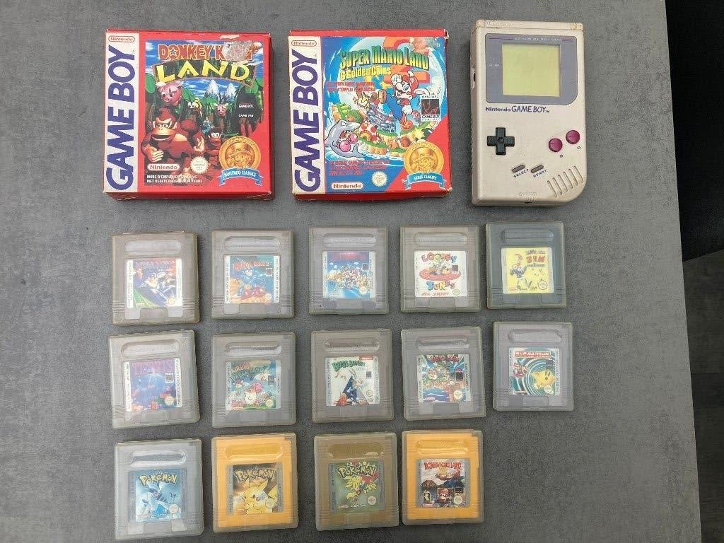 Gameboy Classic met games, Avontuur en Actie, Gebruikt, 1 speler, Ophalen of Verzenden