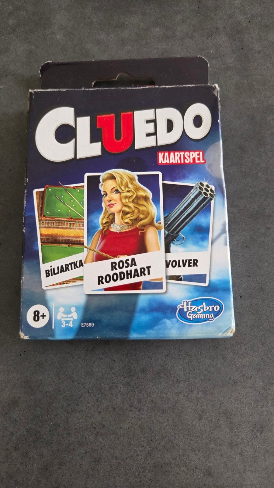 Cluedo Kaartspel - Het klassieke misdaadspel, Hobby en Vrije tijd, Gezelschapsspellen | Kaartspellen, Drie of vier spelers, Ophalen of Verzenden
