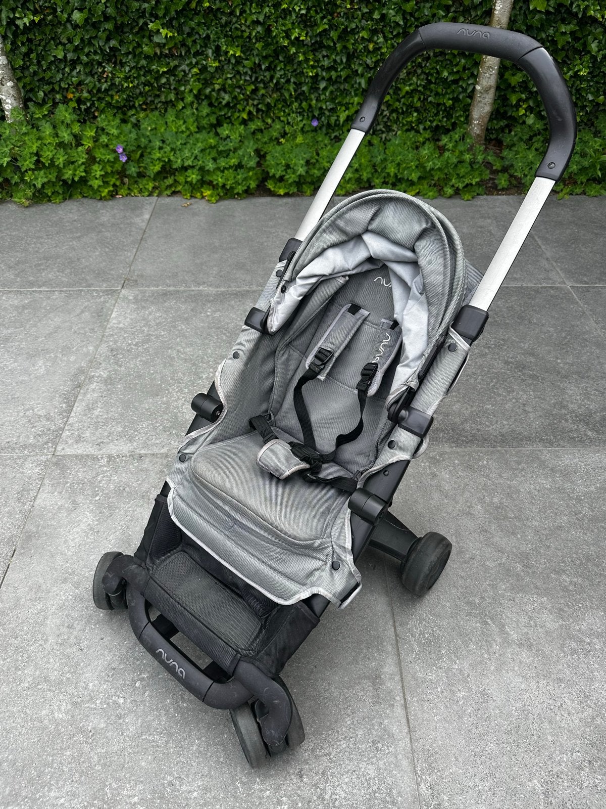 Nuna Pepp Luxx buggy - Grijs, Kinderen en Baby's, Ophalen, Gebruikt, Overige merken, Verstelbare rugleuning