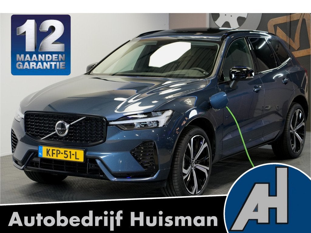 Volvo XC60 2.0 T6 AWD 293kW/399pk Aut8 Plug-in hybrid Ultra, Automaat, Gebruikt, 4 cilinders, Blauw