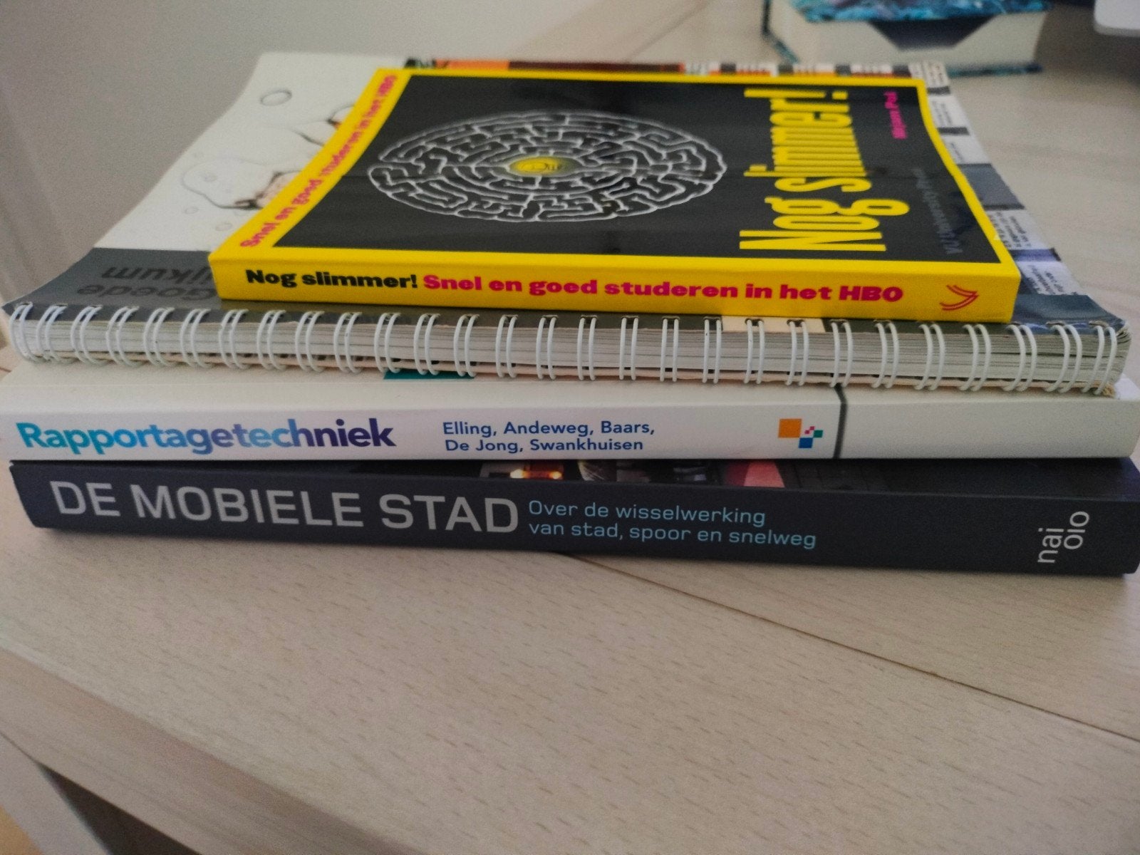 Studieboeken HBO ruimtelijke ontwikkeling mobiliteit, Gelezen, Elling, Andeweg, Baars, De Jong, Swankhuisen, Gamma, HBO