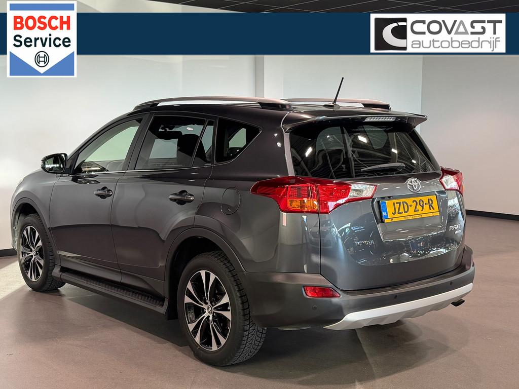 Toyota RAV4 2.0 Executive Business 4WD Dealer-oh|1eEig.|Lede, Auto's, Toyota, Euro 5, 15 km/l, Gebruikt, Zwart