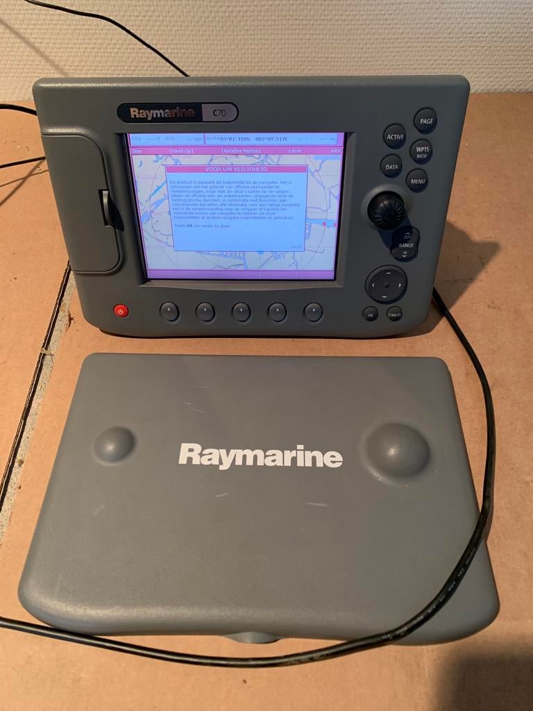 Raymarine C70 kaartplotter MFD, Ophalen of Verzenden, Gebruikt, Kaartplotter of Fish Finder