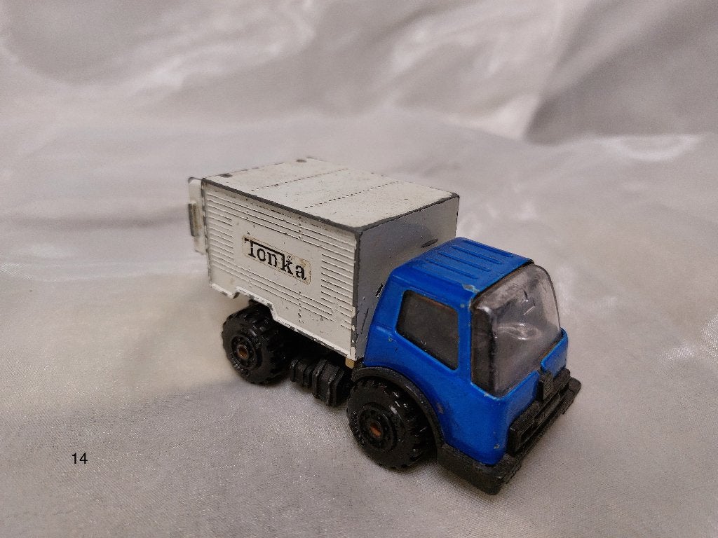 Vintage jaren 1970 speelgoed tonka trucks/bus (14+15), Ophalen of Verzenden