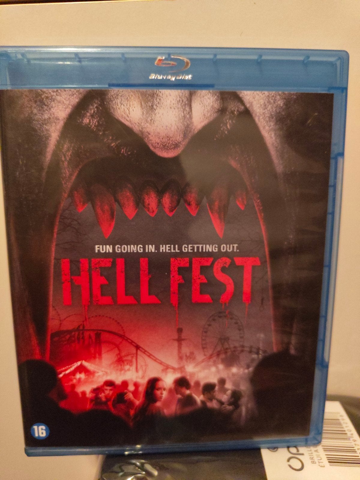 Hell Fest Blu-ray - Spannende Horrorfilm, Engels, Vanaf 16 jaar, Ophalen of Verzenden, Zo goed als nieuw
