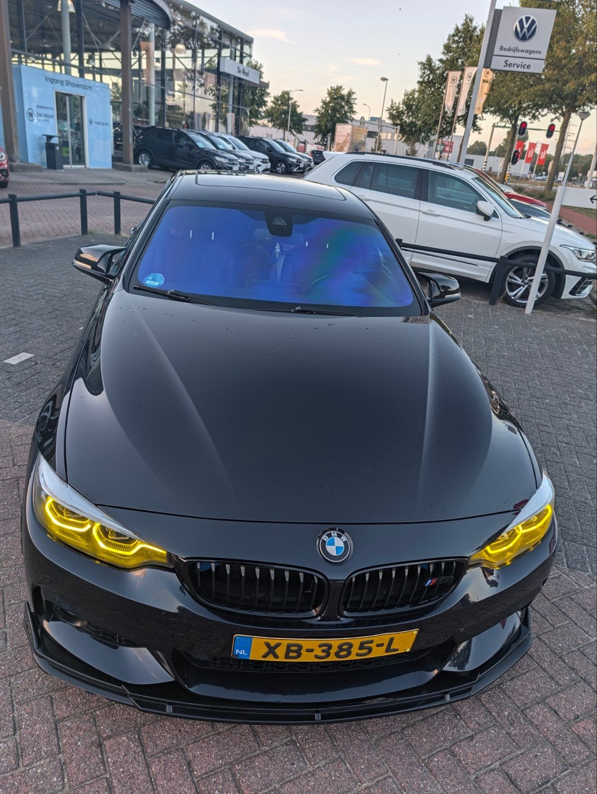 BMW 4-Serie Gran Coupé 420i 184pk Xdrive Aut 2018 Zwart, Auto's, 1998 cc, 4 cilinders, Zwart, Origineel Nederlands