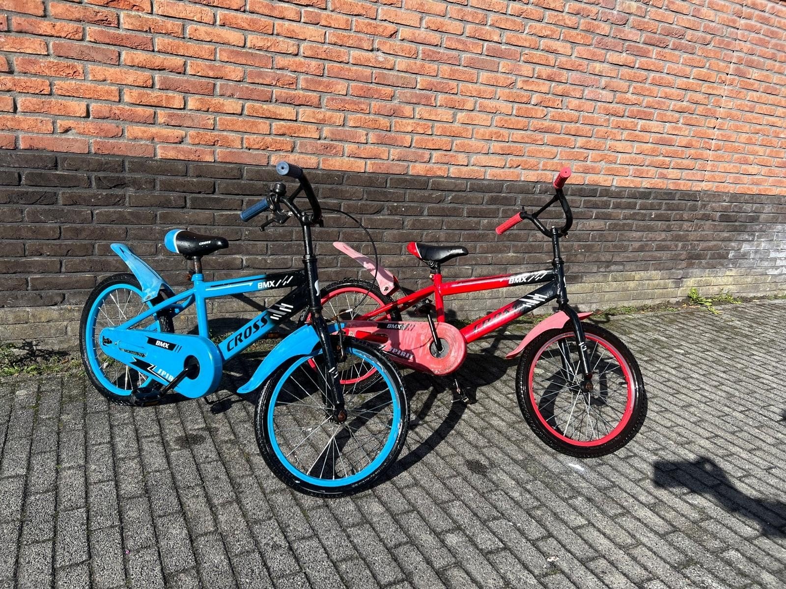 BMX cross fiets 18 inch., Ophalen, Gebruikt