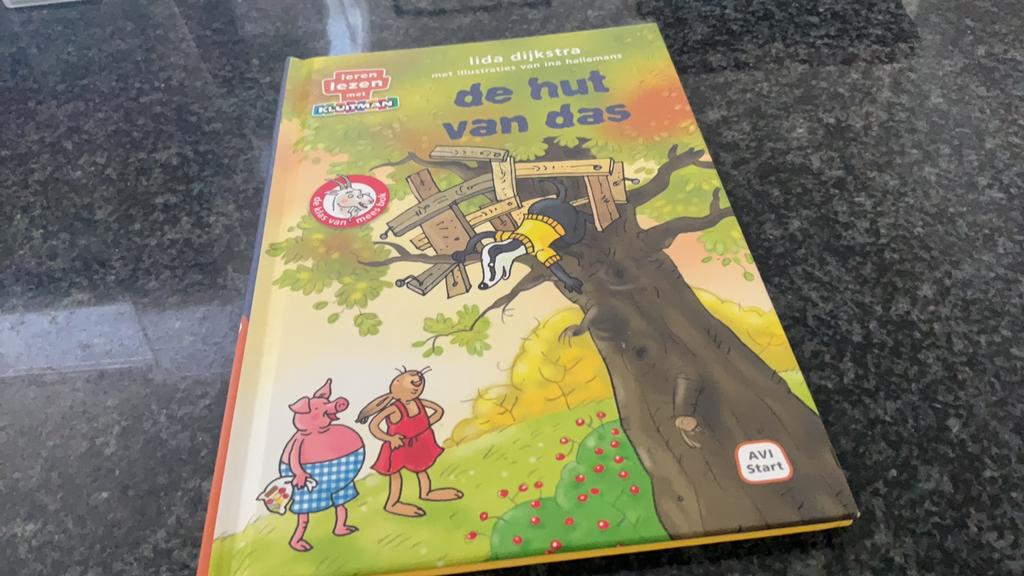 De hut van das van Lida Dijkstra, Ophalen, Zo goed als nieuw, Fictie algemeen