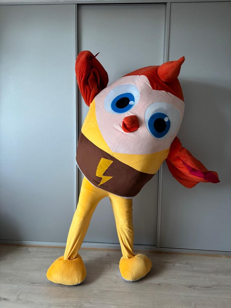 Mascotte Kostuum Vogel- Perfect voor Evenementen, Ophalen of Verzenden, Zo goed als nieuw, Pak of Jurk