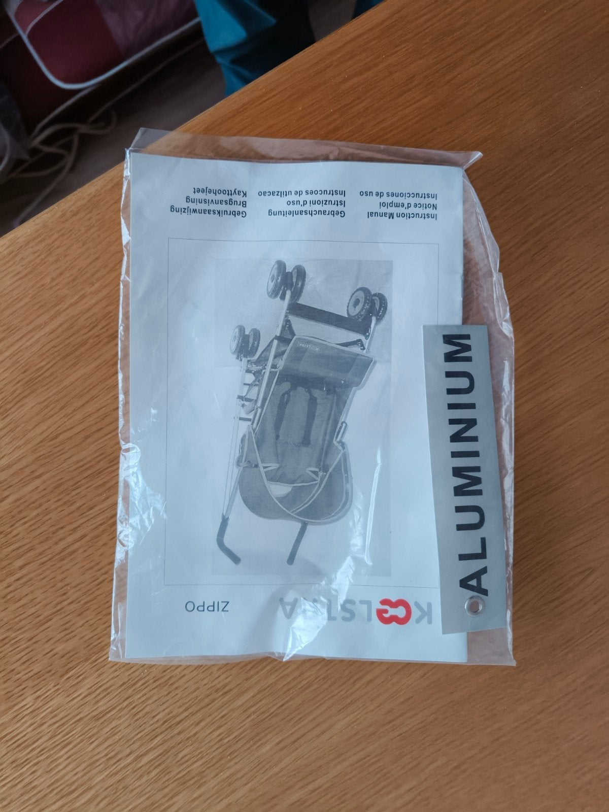 Kolstra Zippo Aluminium Buggy Gebruiksaanwijzing, Ophalen, Zo goed als nieuw, Kinderwagen, Overige merken